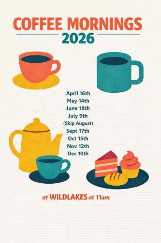 Coffee Mornings at Wild Lakes to continue through 2026